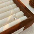 wholesale S925 Sterling Silver Korean Style Gourd Pendant Necklace for Women, Light Luxury Fashion Design Versatile Collarbone Chain with a Premium Feel-0-5