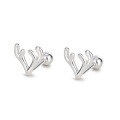 wholesale 999 Silver Chinese Style Earring Series for Women, Screw-Back Ear Cartilage Studs in Pure Silver Wholesale-0-5