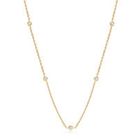 S925 Sterling Silver Moissanite Cross Pendant Necklace for Women-Stacked necklaces [Starry Sky] 925 Silver