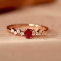 wholesale S925 sterling silver minimalist women's ring, vintage style, versatile for daily wear, gift-ready, dropshipping available-BZ0279-Rose Gold>US Size 6