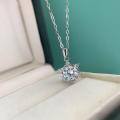 wholesale S925 Sterling Silver Cross-Border Moissanite Hexagram Necklace, TikTok Viral Live Stream Hot Seller, Factory Direct Sales, Dropshipping Available-0-1