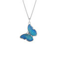 wholesale S925 Sterling Silver Butterfly Necklace Women'sins-0-0