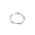 wholesale S925 Sterling Silver Korean Dongdaemun Style Ins Irregular Texture Ring for Women-0-4