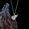 S925 Sterling Silver Gilded Gourd Pendant, Fashionable and Versatile-0-1
