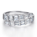 wholesale 925 Sterling Silver Zirconia Powder Diamond Ring for Women,-0-34