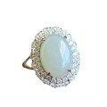 wholesale 925 Sterling Silver Ring with Certified Natural Hetian Jade, Small and Unique Design, Palace Style Adjustable Women's Index Finger Ring-0-4