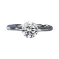 wholesale 925 Silver Mu Jing Jewelry New Style 1 Carat Simulated Diamond Luxury Full Diamond Ring for Daily Wear-0-4