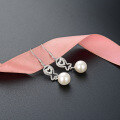 wholesale S925 Silver Creative Design Korean Style Pearl Ear Hook Earrings, Elegant Women's Dangle Earrings for Wholesale-0-3