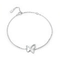 wholesale 925 Sterling Silver Hollow Butterfly Bracelet for Women, Niche High-end Personalized Jewelry, Wholesale Hot Sale on Amazon and Wish-0-0