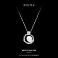 Sterling Silver European and American Cross-border Natural Freshwater Pearl Necklace for Women-0-5
