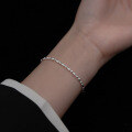 wholesale S925 Silver NaLan Summer Student Women Small Fresh Ellipse Bean Bean Elegant and Simple Hand Accessory S4903-0-2
