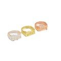 wholesale Gold Metal Material Hot-selling in Europe and America, Fashionable and Versatile Personalized Gothic Old English Name Ring-0-4