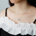 wholesale S925 Sterling Silver Women's Necklace Light Luxury Niche。-0-3