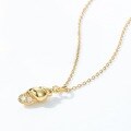 wholesale 10K gold-plated 925 silver summer new conch white zircon pendant women's resort-style fashion pendant wholesale-0-4