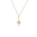 wholesale S925 Sterling Silver Diamond-Inlaid Hexagram Pendant with European and American Zircon Geometric Star Necklace Accessory-0-4