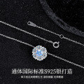 Metal Material Sunflower Collarbone Necklace, Ins Style Hot New Morchain-0-0