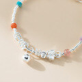 wholesale 999 Silver Nalan Dopamine Colorful Bead Strawberry Crystal Butterfly Flower Koi Gourd Broken Silver Bracelet S7900-0-4