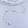 wholesale S925 Sterling Silver Fashion Minimalist Gourd Coin Wealth-Attracting Bracelet for Women, New Small Batch Design High-End Jewelry-0-3
