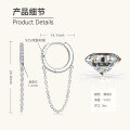 S925 Sterling Silver Minimalist Dual-Wear Ear Studs, Ins Style-0-25