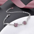 wholesale S925 Silver Zircon Korean Style Bracelet, Fashion Minimalist Women's Bracelet Wholesale from Source Factory-0-3