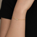 wholesale S925 Sterling Silver Zircon Cross Bracelet For Women,,-0-3