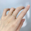 wholesale Metal material, Moojing Jewelry new wish hot-selling 2*2mm zircon ring, popular cross-border style-0-3