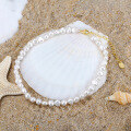 wholesale S925 sterling silver jewelry, irregular natural baroque pearl, simple and versatile, factory wholesale-0-0