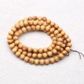 wholesale Metal material 108 beads natural Thuja sutchuenensis Buddhist prayer bead bracelet, old stock high oiliness plain beads for couples, handheld literary play accessory-0-5
