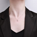 S925 Silver Moissanite Snowflake Necklace, 2025 Ferris Wheel Valentine's Day Gift for Girlfriend-0-2