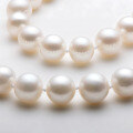 Metal Freshwater Pearl Necklace, Mother's Day Gift-0-2