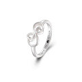 wholesale S925 Sterling Silver Temperament Love Ring Women'sTEMU Shein Jewelry-0-4