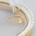 wholesale S925 Silver Plated 14K Gold African Opal Ring Jewelry Wholesale for Winter New Japanese Niche Fresh Style-0-2