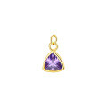 wholesale S925 Sterling Silver Waterdrop Colorful Zircon Necklace For Women, Elegant Pendant-0-6