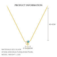 wholesale S925 Sterling Silver，，，。-A3934-Gold 925 Silver