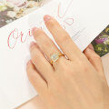 Metal Diamond Ring for Women, Minimalist and Fashionable-0-2