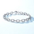 wholesale S925 sterling silver new trendy punk fashion cool bracelet for wholesale-0-4