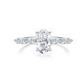 wholesale 18K Gold, Platinum, and Gold Small-Scale Design Engagement Ring with 12 Carat Lab-Grown Diamond, New Style-0-1