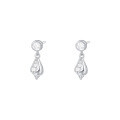 wholesale 925 Sterling Silver Conch Earrings With Zircon, Exquisite And Fashionable Cross-border European And American Niche Design-0-4