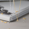 wholesale S925 Sterling Silver Your Name~26 English Alphabet Single Pendant Cute Mini Couple DIY Matching Y01560-0-4