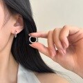 wholesale 925 Sterling Silver Lightweight Luxury Minimalist Hoop Earrings For Women, 2025's Simple Must-have-0-2