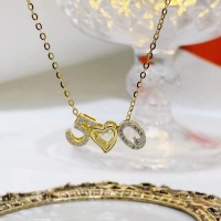 wholesale S925 Sterling Silver Maker's 520 Digital Necklace Valentine's Day Gift for Women Small Design I Love You Collarbone Chain-520 Number Necklace - 18K Gold > 925 Silver