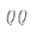 wholesale S925 Sterling Silver Korean-style Simple and Minimalist Row Diamond Elegant and Versatile Fashion Earrings Ear Cuffs-0-4
