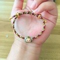 wholesale Metal material, cute rice dumpling baby for Dragon Boat Festival, creative internet-famous baked porcelain non-fading exquisite bracelet, freely matched, fashionable and unique-0-1