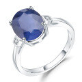 wholesale S925 Silver Manufacturer Direct Supply In-Stock Sapphire Ring for Women,。-0-4