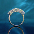 wholesale S925 silver jewelry new women's classic 50mm white diamond ring, women'sins ring band-0-3