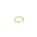 wholesale S925 Sterling Silver 411 Korean Version Ins Minimalist Micro-Inlaid Zirconium Ring for Women, Versatile Band-0-12