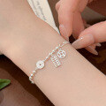 wholesale 925 Sterling Silver Coin Abacus Bracelet For Women-0-1