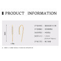 S925 Sterling Silver Minimalist Dual-Wear Ear Studs, Ins Style-0-32