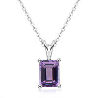 S925 Sterling Silver Zircon Necklace, Minimalist and Luxurious Pendant.-Style O [Clearance Sale with Free Shipping]  925 Silver