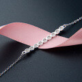 wholesale S925 silver zirconia creative minimalist fresh style ladies' bracelet-0-2